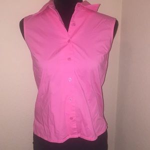 Chadwick’s Sleeveless Button Down Blouse